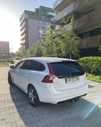 Volvo V60 cena 41000 przebieg: 231000, rok produkcji 2013 z Kraków małe 191